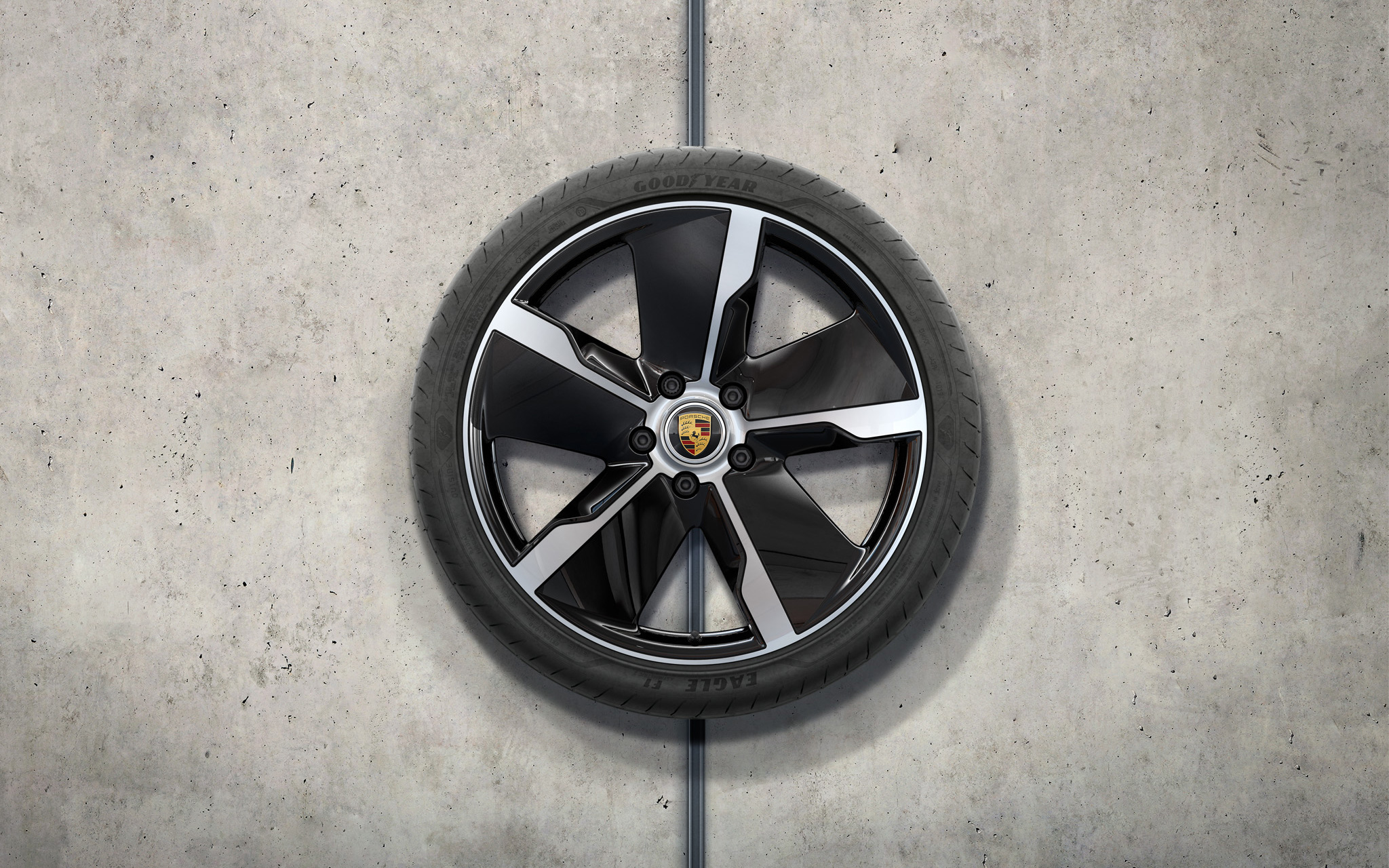 21-Inch Taycan Exclusive Design Summer Wheel-And-Tire Set, Painted In ...