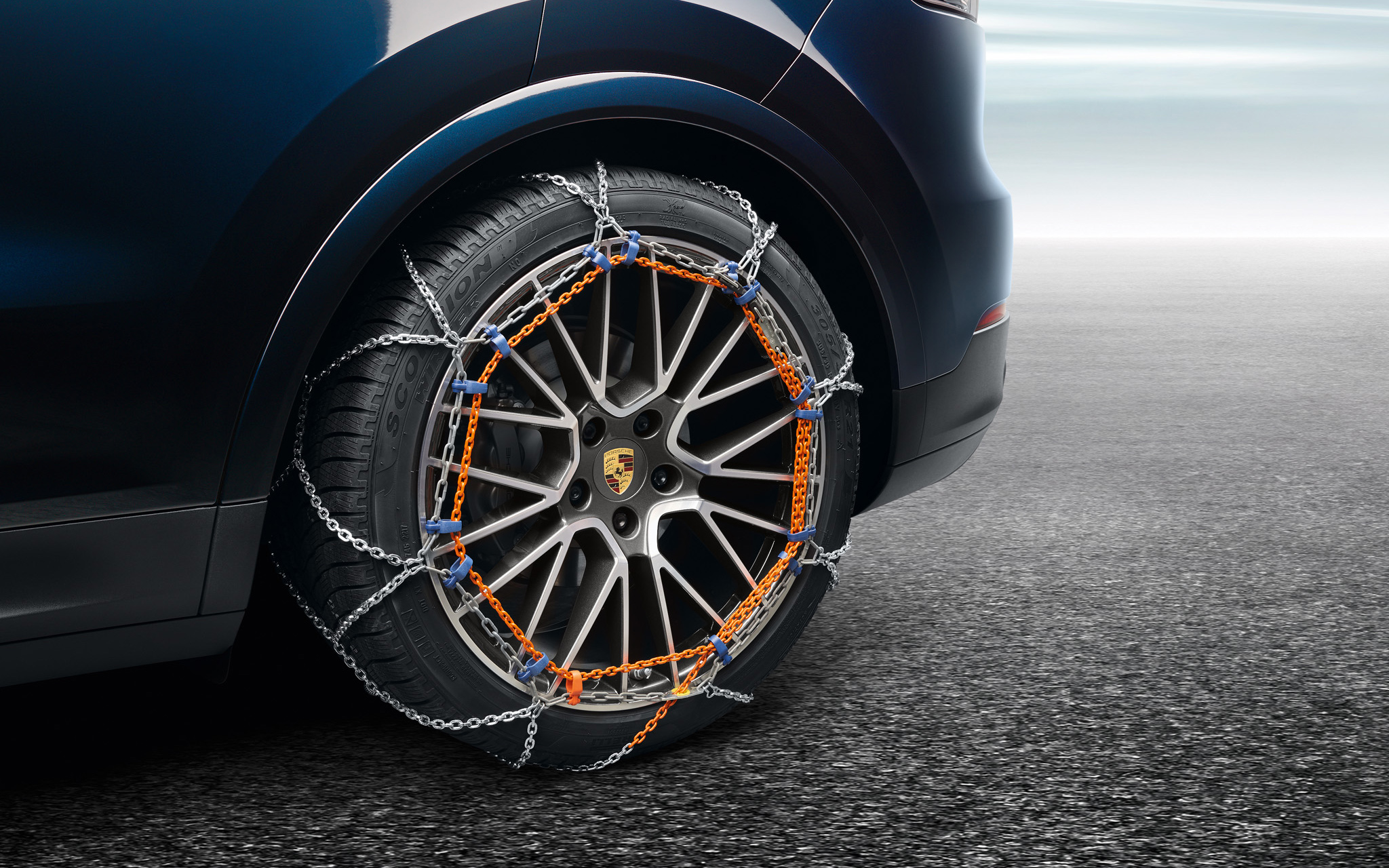 Porsche Cayenne Snow Chains RACCAR Automotive