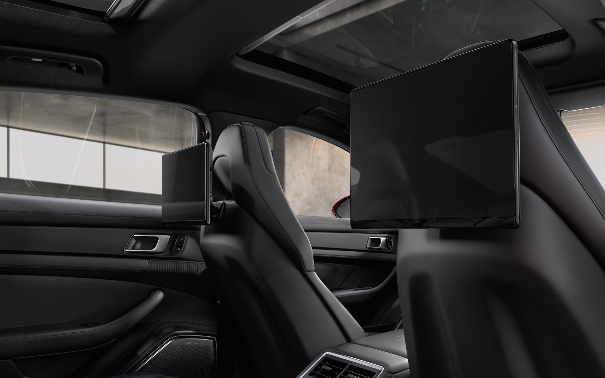 Porsche Rear Seat Entertainment RACCAR Automotive