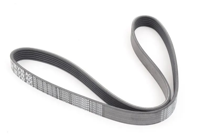 thumbnail interactive-video image 1 of MOCA Serpentine Belt 7PK2555 EPDM – Fits 92-06 Audi Dodge Volkswagen 3.9L 4.2L 5.2L 5.9L 1 of 6