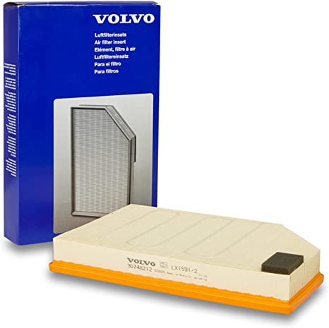 Genuine Volvo 30748212 Engine Air Filter, S80 B8444S: RACCAR Automotive