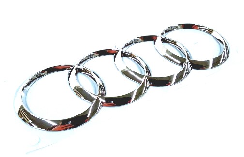 Audi Rings Emblem (Chrome): RACCAR Automotive