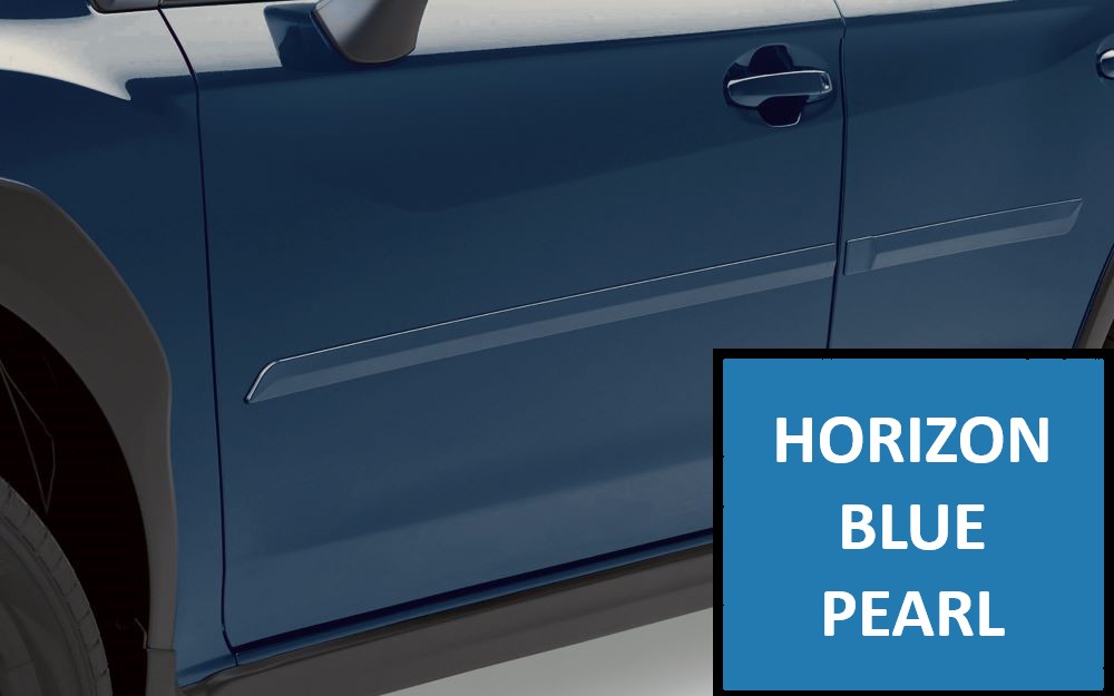 Subaru Accessory Body Side Molding Kit for Crosstrek Horizon Blue