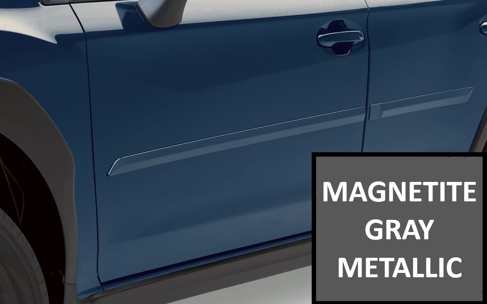 Subaru Body Side Molding Kit - Magnetite Gray Metallic